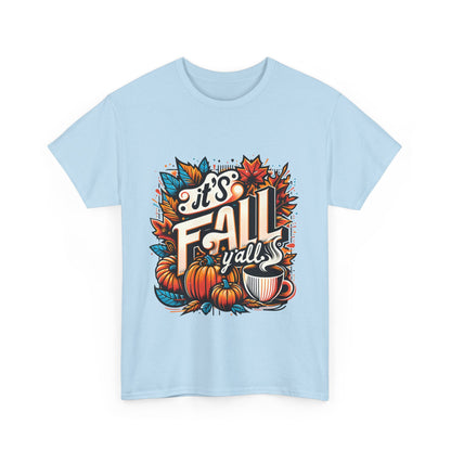 It’s Fall Y’all T-Shirt - Pumpkin Spice Autumn Coffee Lover Tee