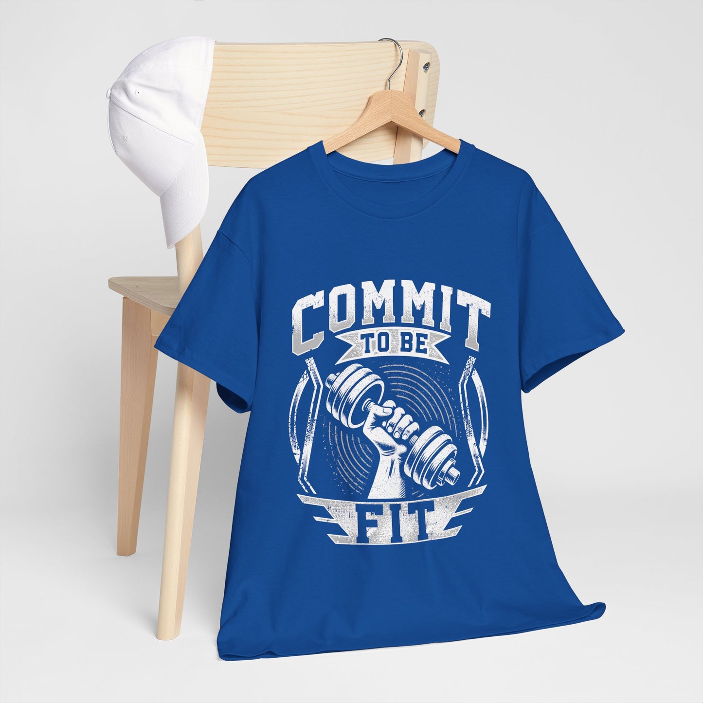 Commit to Be Fit Shirt - Motivational Gym Tee