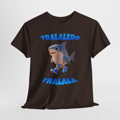 Tralalero Tralala Shark Shirt – Cute Running Shark Cartoon Tee
