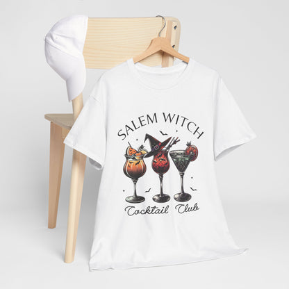 Salem Witch Cocktail Club T-Shirt - Halloween Bar Crawl Tee