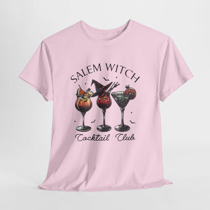 Salem Witch Cocktail Club T-Shirt - Halloween Bar Crawl Tee