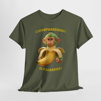 Chimpanzinni Bananini Shirt – Funny Monkey Banana Meme Tee