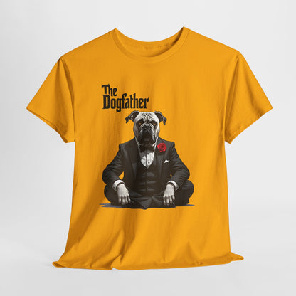 The Dogfather - Funny Mafia Dog Parody T-Shirt for Dog Lovers & Movie Fans