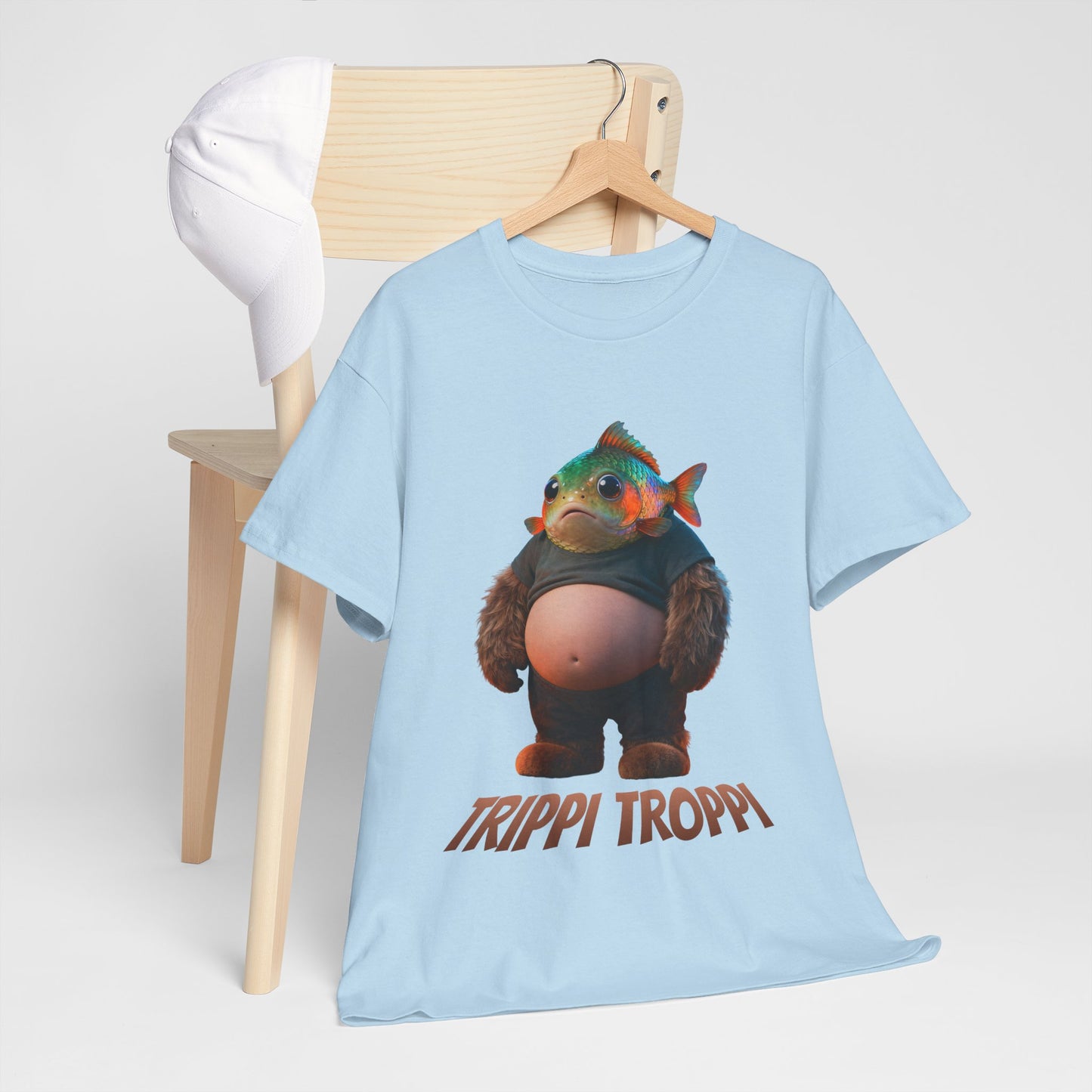 Trippi Troppi Shirt – Absurd Fish Monster Funny Surreal Art Tee