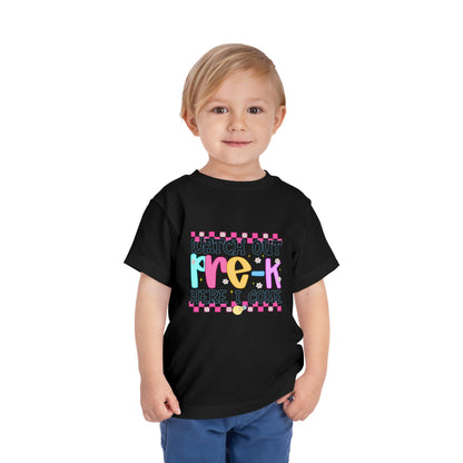 Watch Out Pre-K Shirt - Cute Toddler Back to School Tee, Preschool Here I Come Shirt for Kids, Colorful First Day of Pre-K Outfit