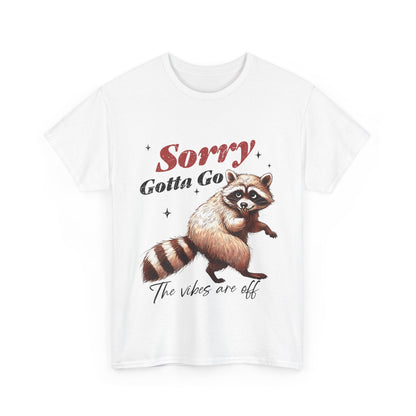 Sorry Raccoon T-Shirt - Cute Awkward Apology Tee