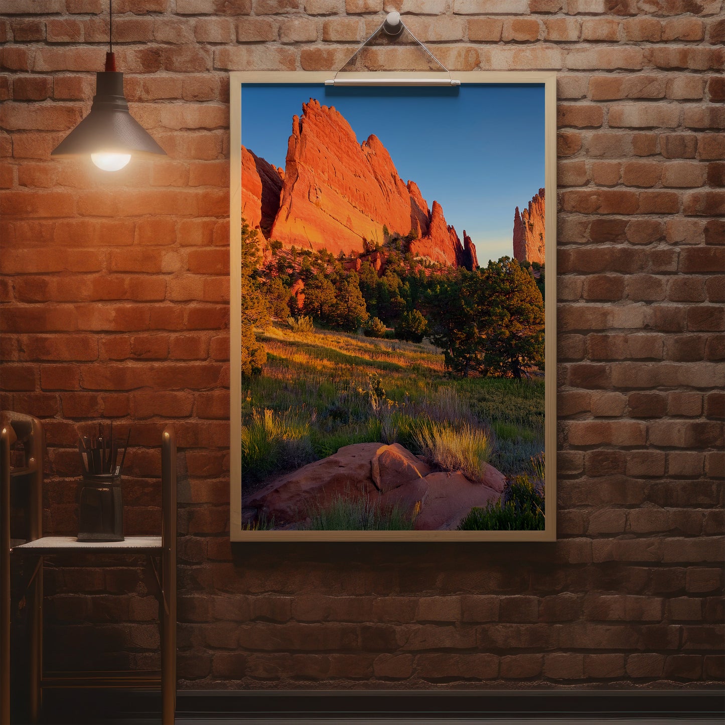 Garden of the Gods Wall Art Set - Colorado Red Rocks