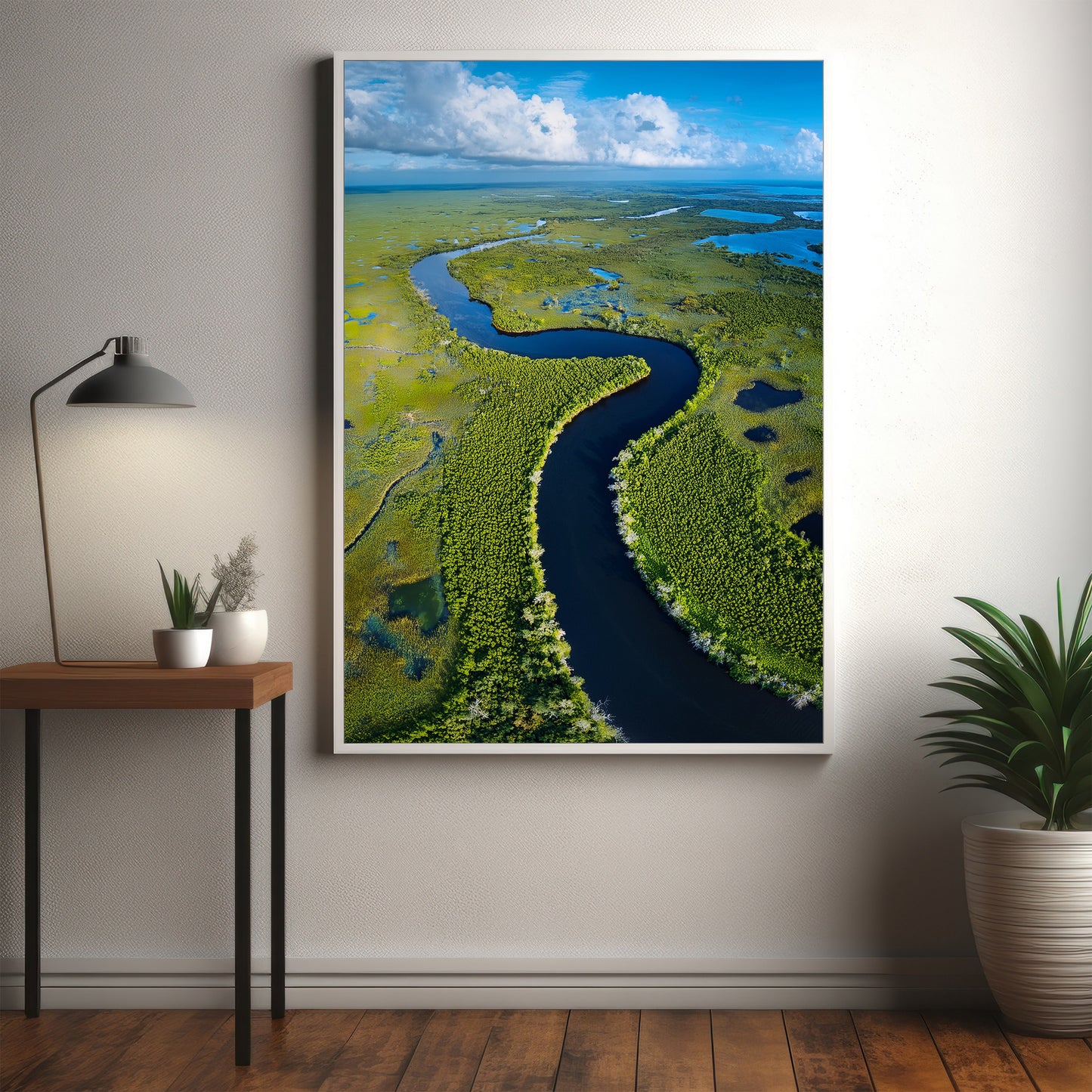 Everglades Aerial Wall Art Set - Wetlands & River Meanders