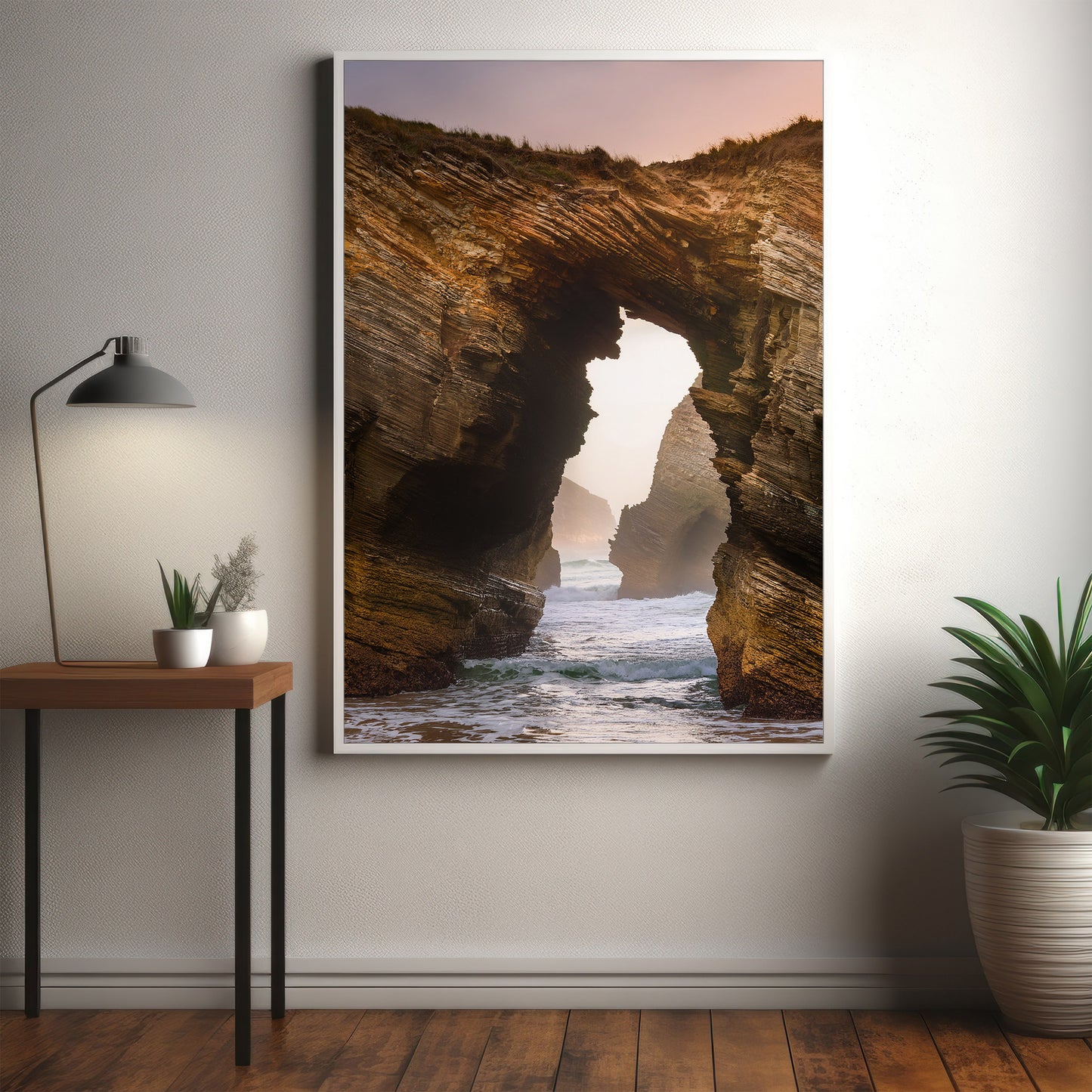 Cathedrals Beach Wall Art Set - Galicia Rock Arch Prints