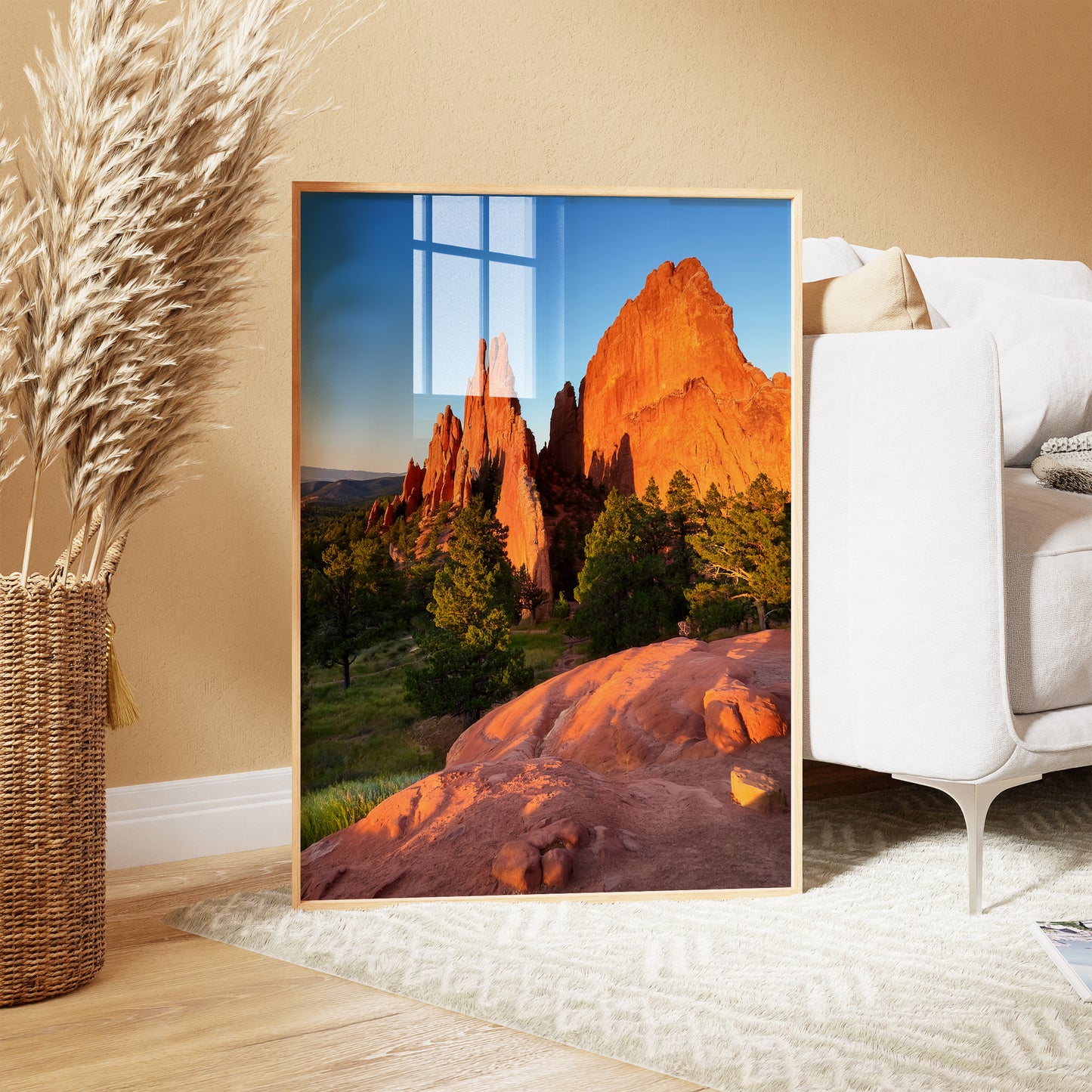 Garden of the Gods Wall Art Set - Colorado Red Rocks