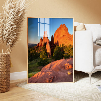Garden of the Gods Wall Art Set - Colorado Red Rocks