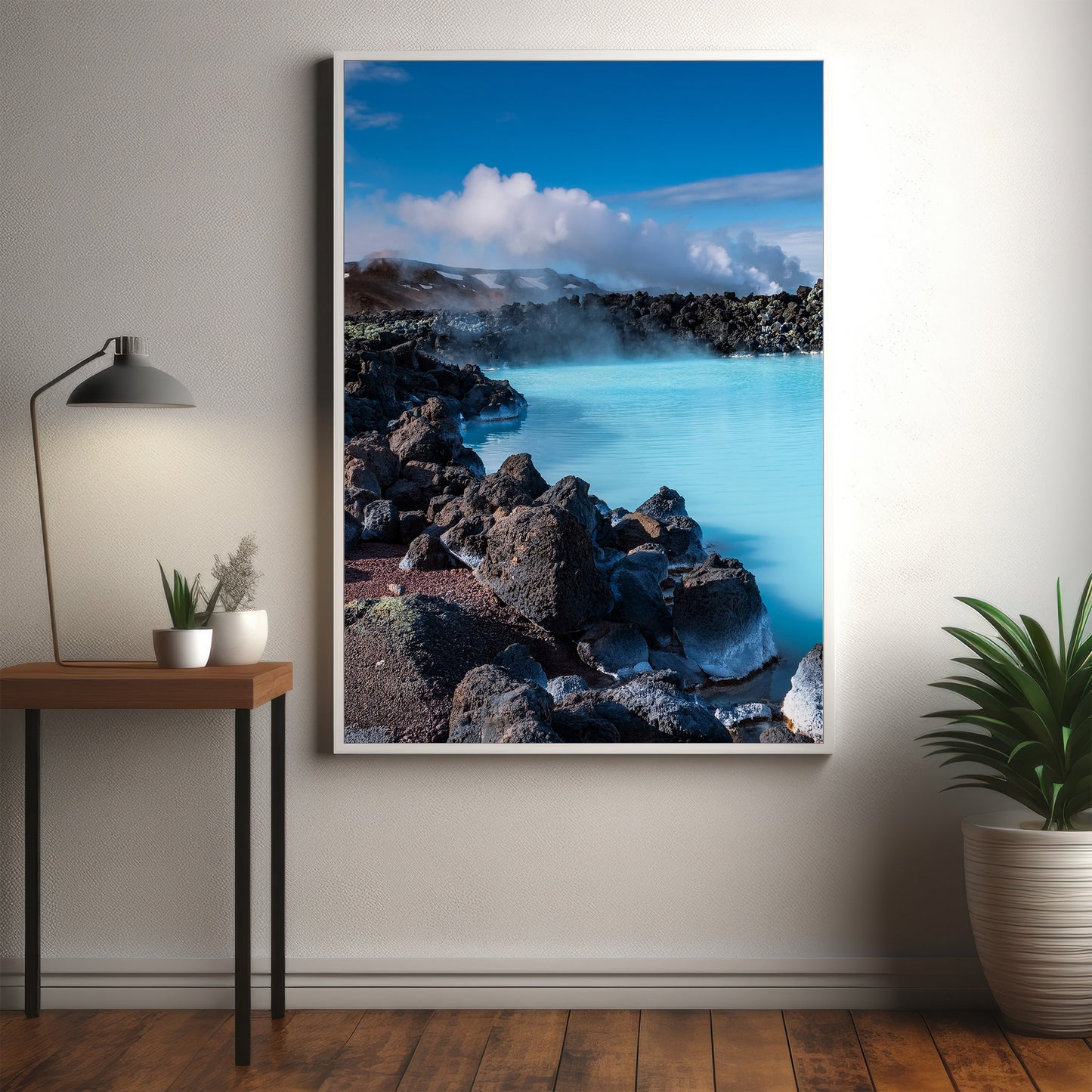 Iceland Blue Lagoon Wall Art Set - Turquoise Hot Springs