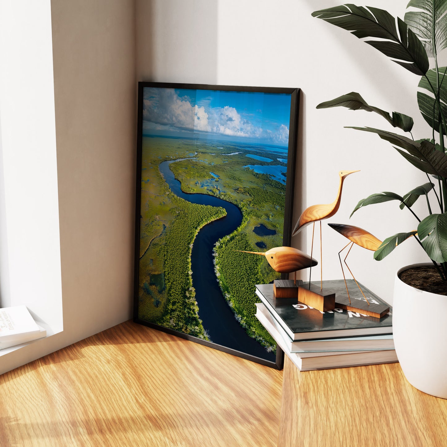 Everglades Aerial Wall Art Set - Wetlands & River Meanders
