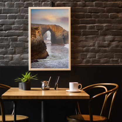 Cathedrals Beach Wall Art Set - Galicia Rock Arch Prints