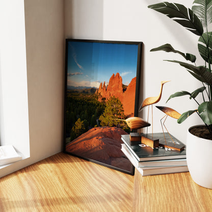 Garden of the Gods Wall Art Set - Colorado Red Rocks
