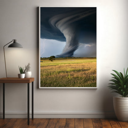 Tornado-Wandkunst-Set – Supercell Plains Storm