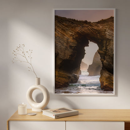 Cathedrals Beach Wall Art Set - Galicia Rock Arch Prints