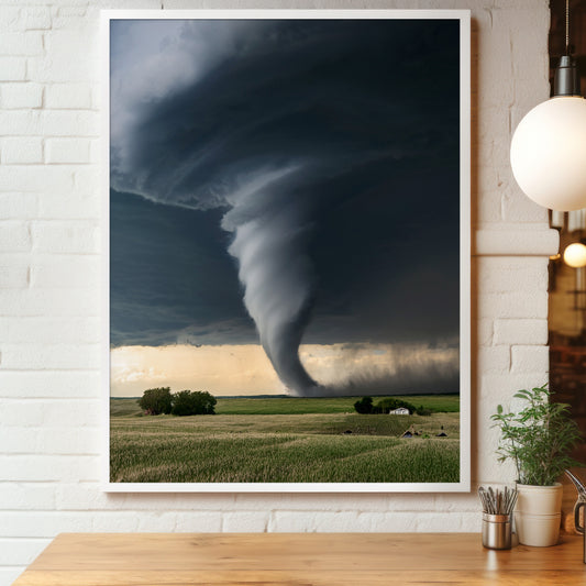 Tornado Wall Art Set - Supercell Plains Storm
