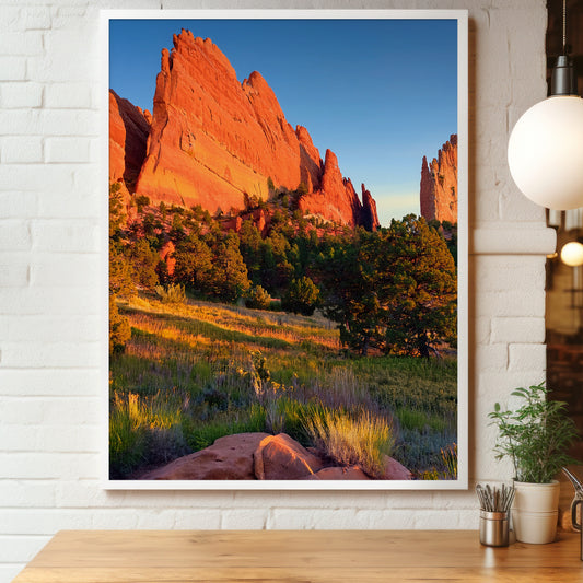Garden of the Gods Wall Art Set - Colorado Red Rocks